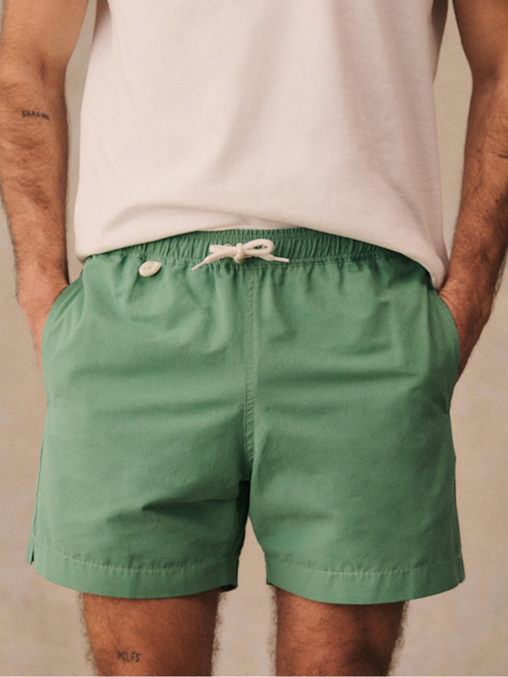 NWT SEZANE ROB SWIM SHORT SAGE GREEN